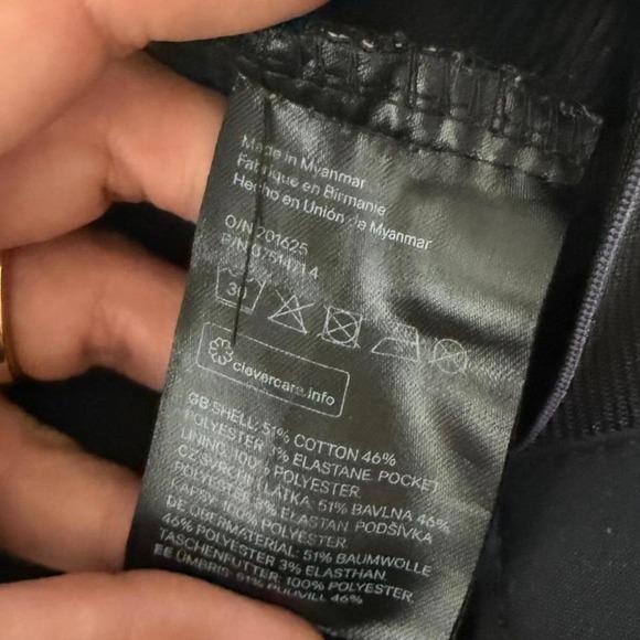 H&M - Women's Black Tailored Ankle Pants - Size 8 - Slim Fit Trousers - Picture 6 of 6